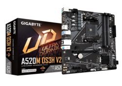   Gigabyte A520M DS3H V2 (sAM4, AMD A520, DDR4) -  1