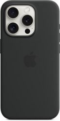 Чохол-накладка Apple Silicone Case with MagSafe для Apple iPhone 15 Pro Black (MT1A3) - Картинка 2