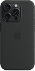 Чохол-накладка Apple Silicone Case with MagSafe для Apple iPhone 15 Pro Black (MT1A3) - Картинка 3