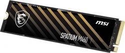  SSD 1TB MSI Spatium M460 M.2 2280 PCIe 4.0 x4 NVMe 3D NAND TLC (S78-440L930-P83) -  4