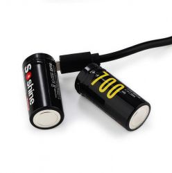 ���������� Soshine CR123A/16340 microUSB 700mAh 1�� - �������� 4