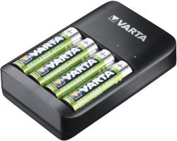   Varta Value USB Quattro Charger+4xAA 2100mAh (57652) -  2