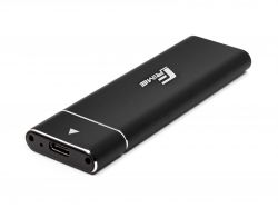   Frime M.2 NGFF SATA, USB 3.1 Type-C, Metal, Black (FHE220.M2UC)