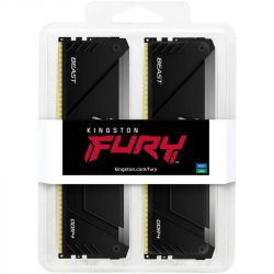 Модуль памяти DDR4 2x8GB/3600 Kingston Fury Beast RGB (KF436C17BB2AK2/16) - Картинка 13