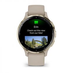 Смарт-часы Garmin Venu 3s Soft Gold Stainless Steel Bezel with French Gray Case and Silicone Band (010-02785-52) - Картинка 4