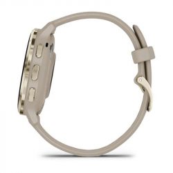 Смарт-часы Garmin Venu 3s Soft Gold Stainless Steel Bezel with French Gray Case and Silicone Band (010-02785-52) - Картинка 5