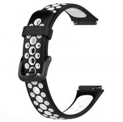  BeCover Vents Style  Huawei Band 7/Honor Band 7 Black-White (709439) -  1