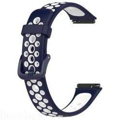  BeCover Vents Style  Huawei Band 7/Honor Band 7 Blue-White (709442)