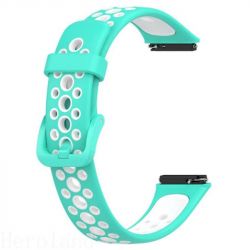  BeCover Vents Style  Huawei Band 7/Honor Band 7 Turquoise-White (709444)
