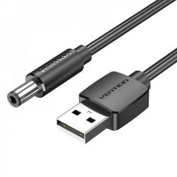  Vention USB-DC 5.5mm, 0.5m, Black (CEYBD)