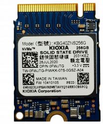 SSD  Kioxia BG4 256GB M.2 2230 PCIe 3.0 x4 3D NAND TLC (KBG40ZNS256G_OEM)