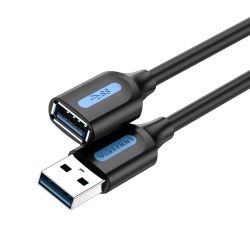  Vention USB-USB 0.5m, Black (CBHBD)