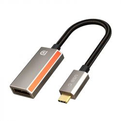  abletime USB-C - DisplayPort (M/F), 0.2 , Gray (CP16A)