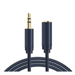  Cabletime Audio 3.5 mm M - 3.5 mm F, 3 m, Black, 3 pin (CF16N) -  1
