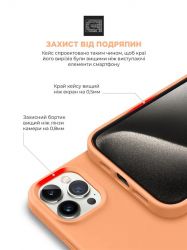 - Armorstandart Icon2  Apple iPhone 15 Pro Max Orange Sorbet (ARM70534) -  5
