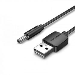  Vention USB - DC 3.5  (M/M), 1.5 , Black (CEXBG)