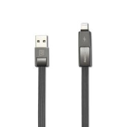 ������ Remax RC-042t Strive Lightning/microUSB, 1� Black (6954851272939)