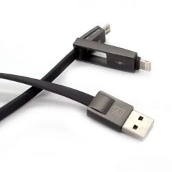 ������ Remax RC-042t Strive Lightning/microUSB, 1� Black (6954851272939) - �������� 2