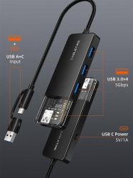  Cabletime USB Type C - 4 Port USB 3.0, 0.15 cm (CB03B) -  3
