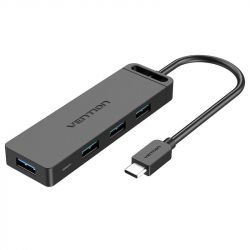  Vention 4-Port  micro USB  0.15M Black (TGKBB)