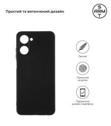 �����-�������� Armorstandart Matte Slim Fit ��� Realme 10 4G Camera cover Black (ARM65351) - �������� 2