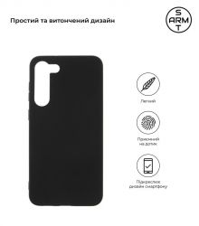 Чехол-накладка Armorstandart Matte Slim Fit для Samsung Galaxy S23+ SM-S916 Black (ARM65462) - Картинка 2