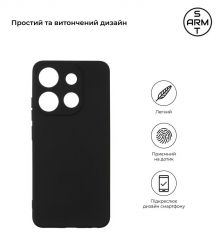 �����-�������� Armorstandart Matte Slim Fit ��� Tecno Spark Go 2023 (BF7) Camera cover Black (ARM67169) - �������� 2