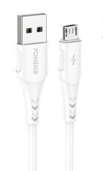  Foneng X81 1M Cable USB - microUSB 2.1A 1 White (X81-CA-MU)
