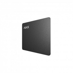 Безконтактна картка Ajax Pass Black (10шт) для клавіатури KeyPad Plus - Картинка 2