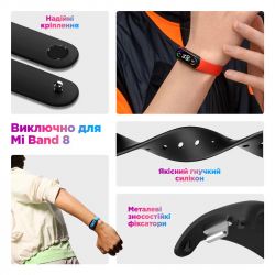Ремінець Armorstandart для Xiaomi Mi Band 8 Mint (ARM69912) - Картинка 3