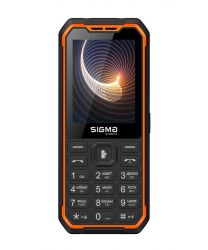   Sigma mobile X-style 310 Force Type-C Dual Sim Black-Orange -  1