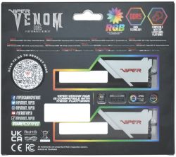 Модуль памяти DDR5 2x16GB/7400 Patriot Viper Venom RGB (PVVR532G740C36K) - Картинка 10