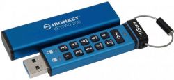 - USB3.2 16GB Kingston IronKey Keypad 200 Type-A Blue (IKKP200/16GB) -  2