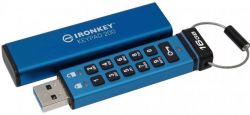 ����-����������� USB3.2 16GB Kingston IronKey Keypad 200 Type-A Blue (IKKP200/16GB) - �������� 2