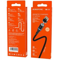  Borofone BU16 USB - Lightning, 1.2 , , Black (BU16LB) -  3
