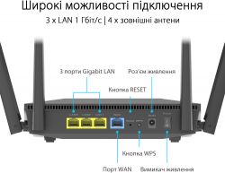 ����������� ������������� Asus RT-AX52 (90IG08T0-MO3H00) - �������� 9