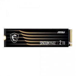  SSD 2TB MSI Spatium M482 M.2 2280 PCIe 4.0 x4 NVMe 3D NAND TLC (S78-440Q730-P83) -  1