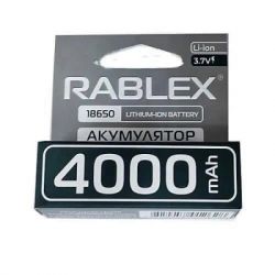  Rablex 18650 3,7V 4000mAh