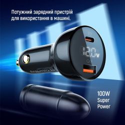    ColorWay Power Delivery Port PPS USB (USB-A + USB-C, 100W) PD, QC Black (CW-CHA044PD-BK) -  10