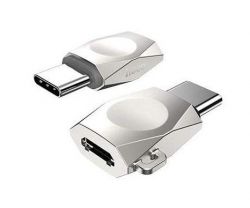  Hoco UA8 micro USB - USB Type-C (F/M),  (UA8S) -  1