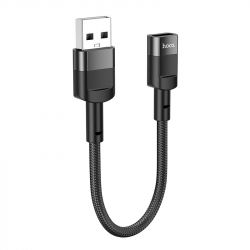  Hoco U107 USB - USB Type-C V 2.0 (M/F), 0.1 ,  (U107U2CB) -  1