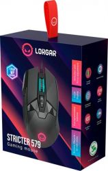 Миша Canyon Lorgar Stricter 579 RGB LCD USB Black (LRG-GMS579) - Картинка 8