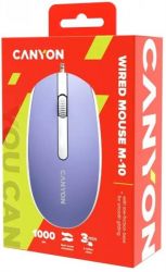 Мышь Canyon M-10 USB Mountain Lavender (CNE-CMS10ML) - Картинка 6