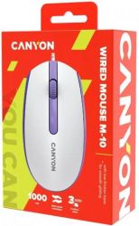 Мышь Canyon M-10 USB White Lavender (CNE-CMS10WL) - Картинка 5