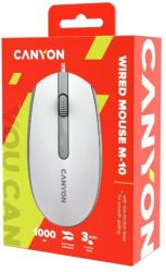  Canyon M-10 USB White Grey (CNE-CMS10WG) -  6