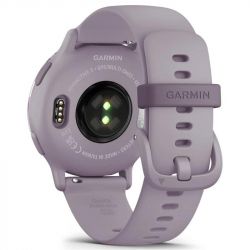 - Garmin Vivoactive 5 Metallic Orchid Aluminum Bezel with Orchid Case and Silicone Band (010-02862-53) -  2