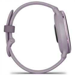 - Garmin Vivoactive 5 Metallic Orchid Aluminum Bezel with Orchid Case and Silicone Band (010-02862-53) -  3