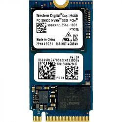  SSD  256GB WD PC SN530 M.2 2242 PCIe 3.0 x4 NVMe TLC (SDBPMPZ-256G) -  1