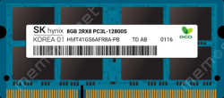   SO-DIMM 8GB/1600 DDR3L Hynix (HMT41GS6AFR8A-PB)