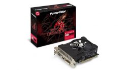  AMD Radeon RX 550 4GB GDDR5 Red Dragon OC V2 PowerColor (AXRX 550 4GBD5-DHV2/OC)
